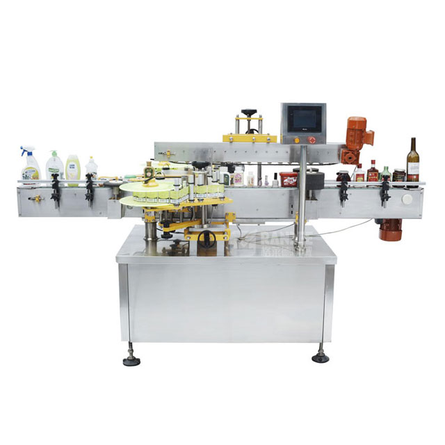 Automatic Round Bottle Self Adhesive Labeling Machine - Buy Labeling Machine, Self Adhesive ...